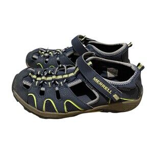 Merrell Hydro H2O Hiker Sandals Size 3 Boys Blue Waterproof